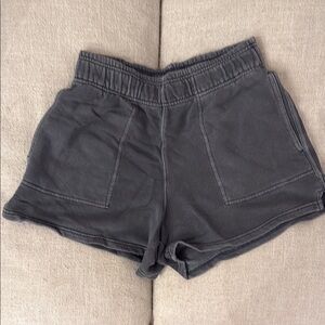 Women's Gray Casual Shorts